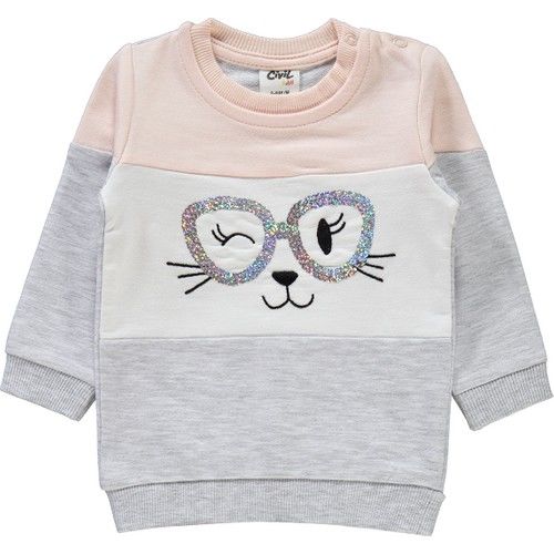 Baby Girl Suit 6-18 Months Powder