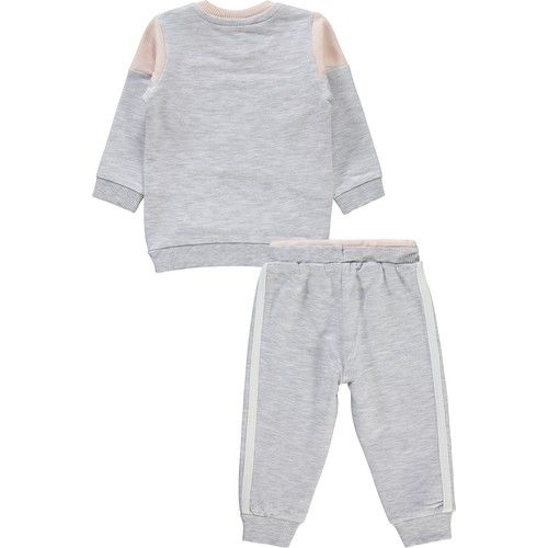 Baby Girl Suit 6-18 Months Powder