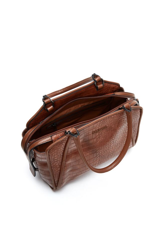 Women's Crocodile Clutch Bag