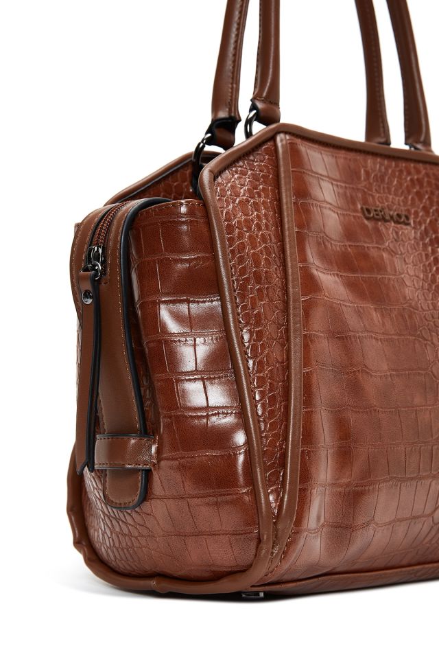 Women's Crocodile Clutch Bag