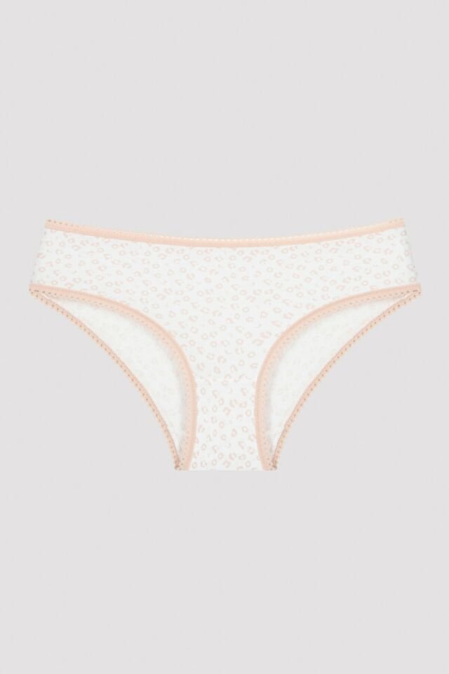 Girl Leopard 5 Pack Slip Panties