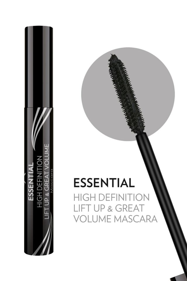 Hacim Etkili Siyah Maskara - Essential High Definition&Liftup&Great Volume Mascara