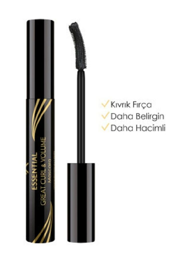 Curl & Volume Black Mascara - Essential Great Curl & Volume Mascara
