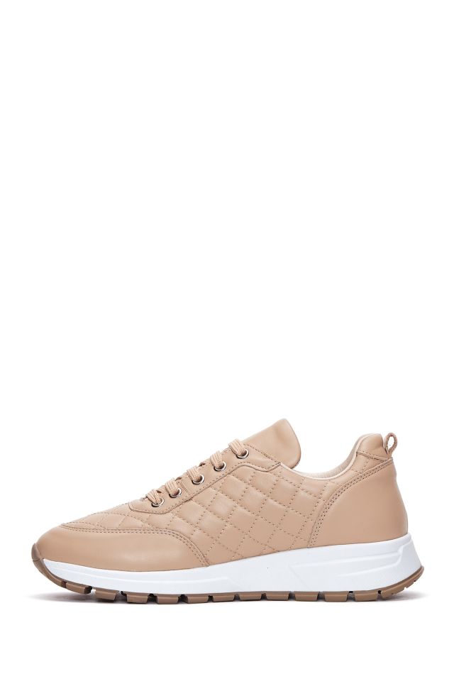 Kadın Deri Kapitone Sneaker