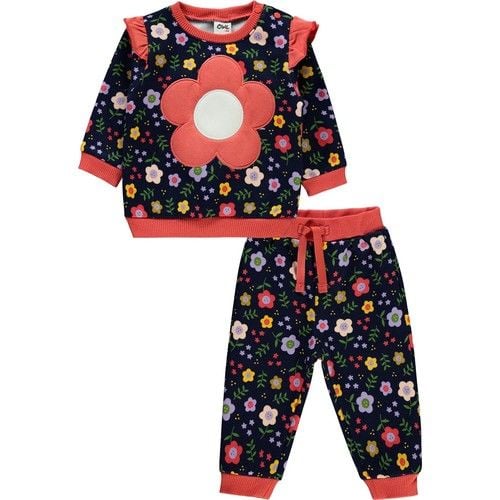 Kız Bebek Takım 6-18 Ay Lacivert