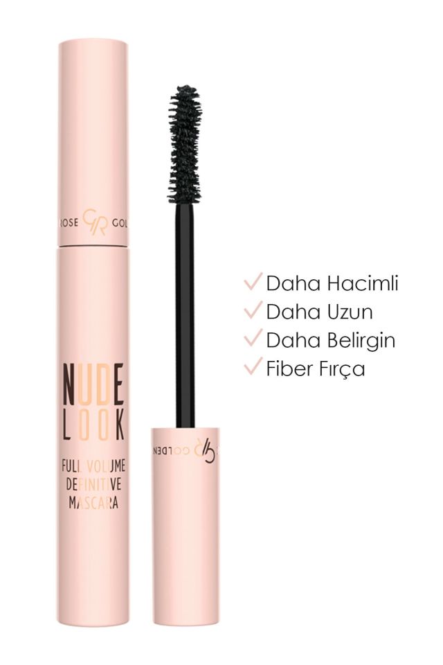 Siyah Maskara - Nude Look Full Volume Definitive Mascara