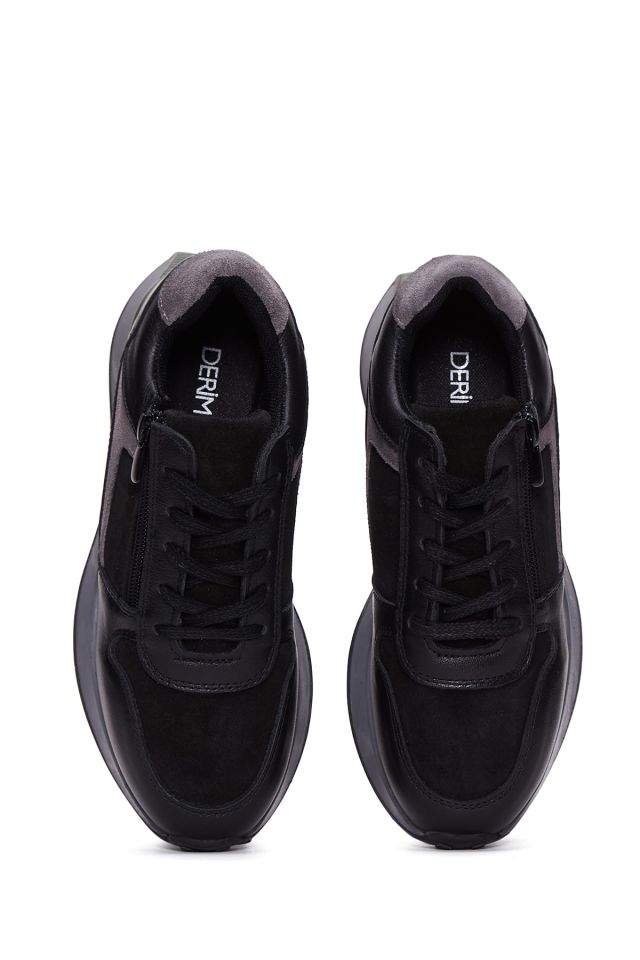 Women's Suede Detailed Leather Sneaker