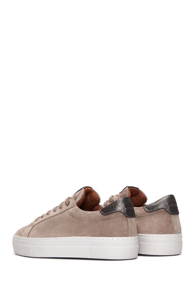 Kadın Deri Süet Sneaker