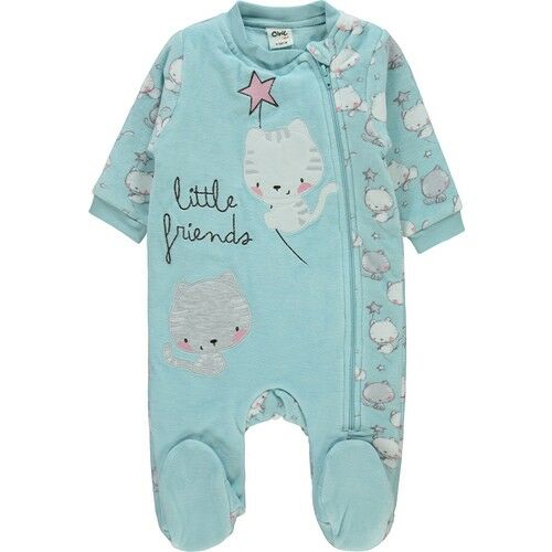 Baby Girl Sleeping Bag 6-9 Months Nile Green
