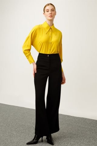 Ghisa Palazzo Trousers BLACK