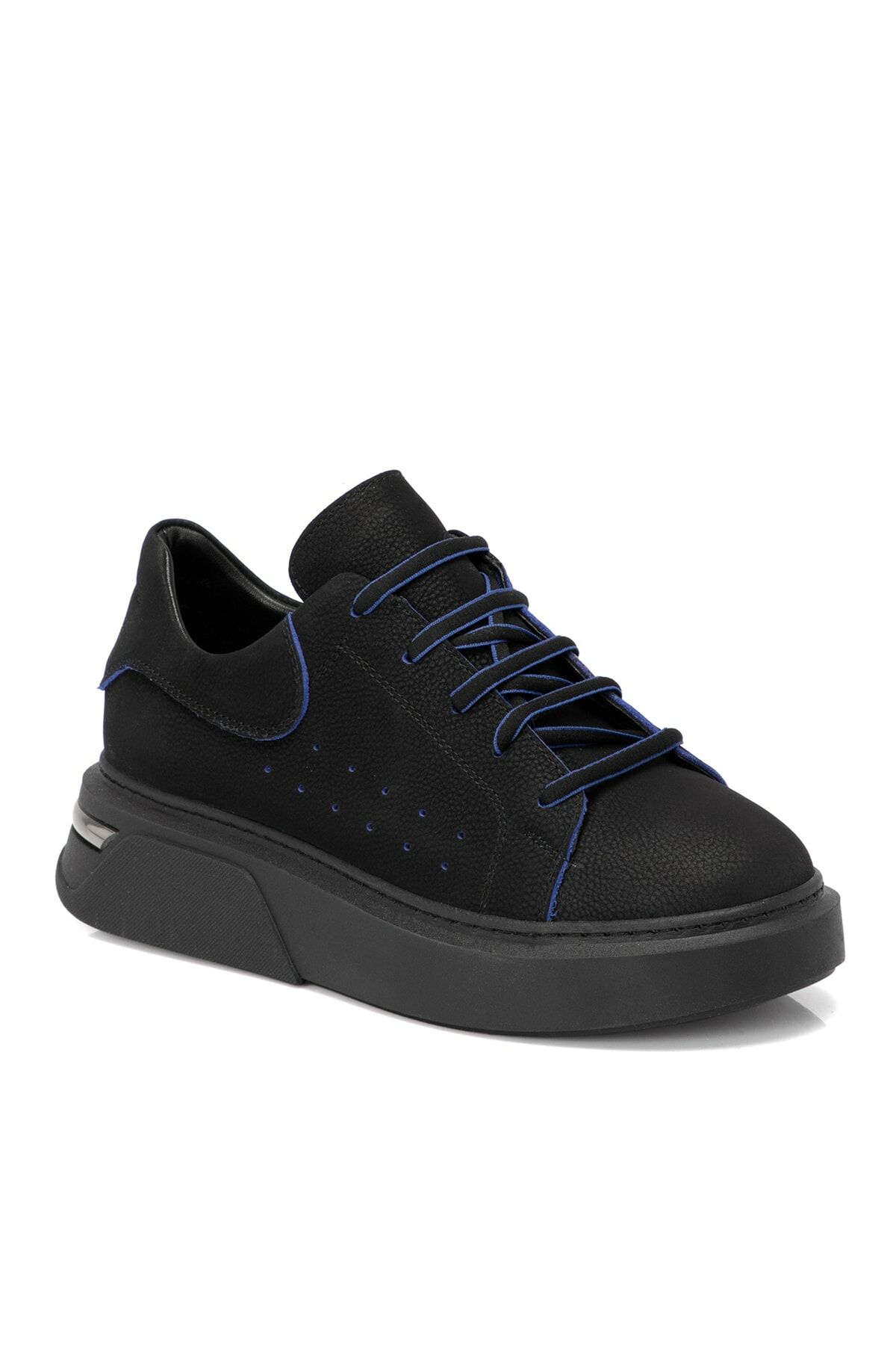 Black Leather Women's Shoes