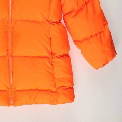 Girl Neon Quilted Coat
