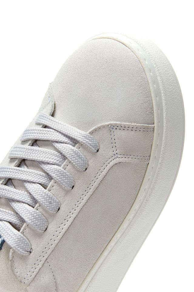 Kadın Deri Süet Yüksek Taban Sneaker