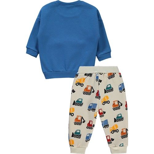 Baby Boy Suit 6-18 Months Indigo