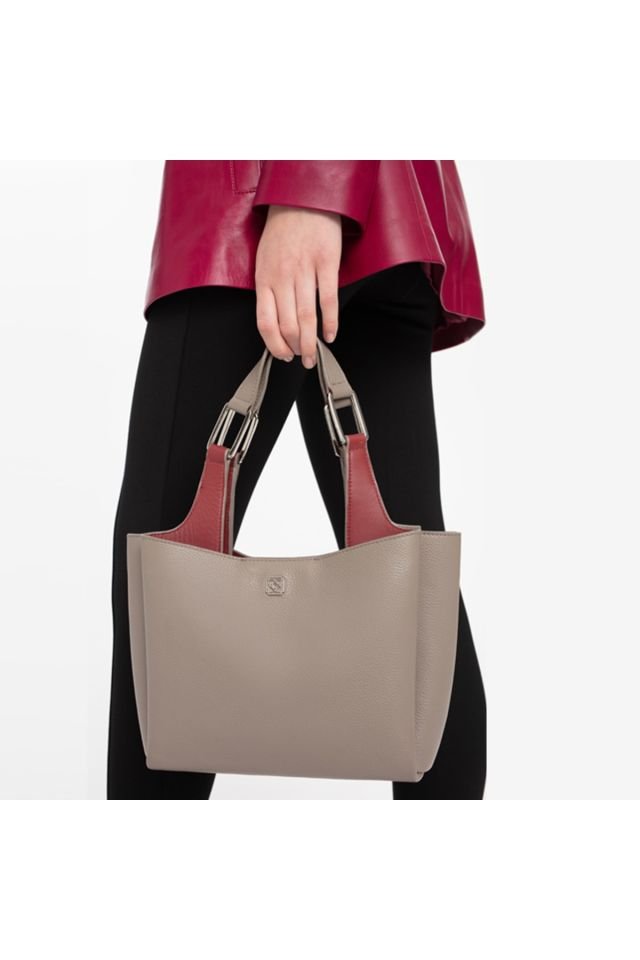 Aster Anthracite Women's Leather Shoulder Bag