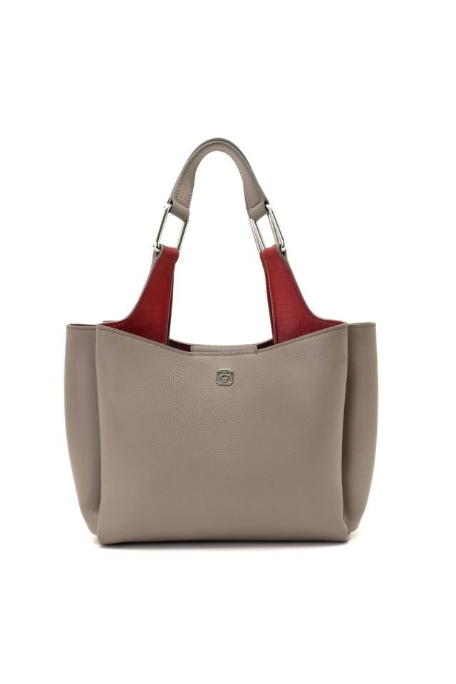 Aster Anthracite Women's Leather Shoulder Bag