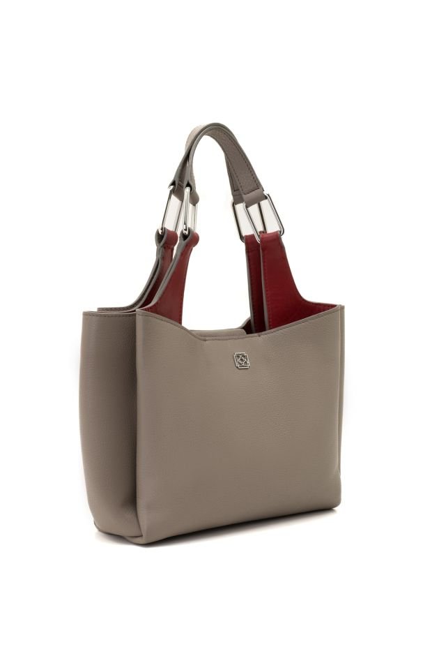 Aster Anthracite Women's Leather Shoulder Bag