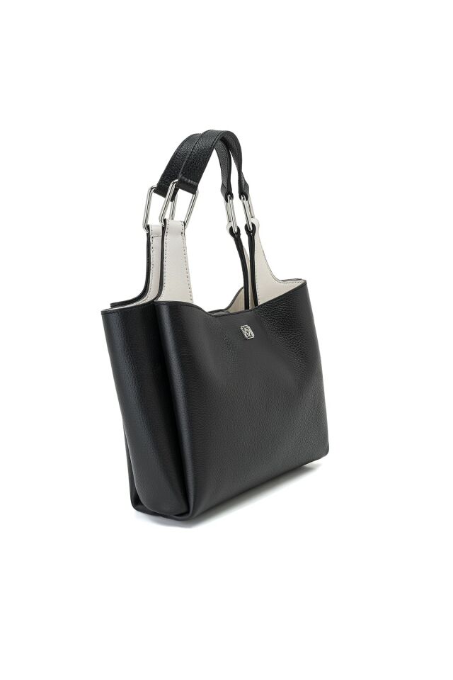 Aster Black Women's Leather Shoulder Bag