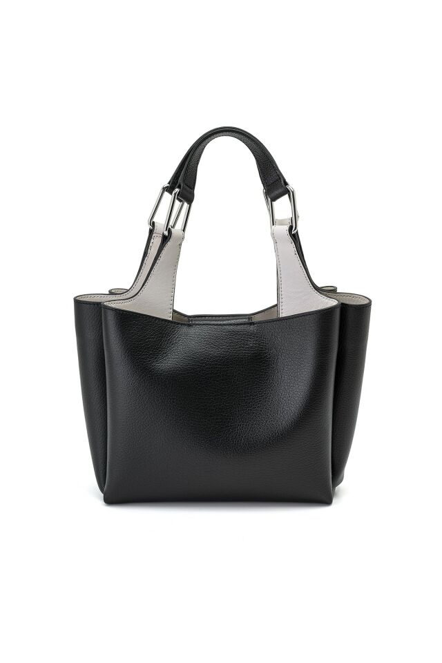 Aster Black Women's Leather Shoulder Bag
