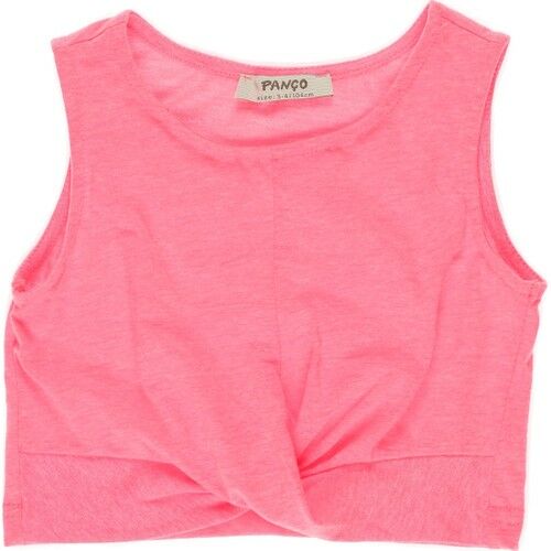 Poncho Girl Child's Waist Cross Band Detailed Crop Athlete