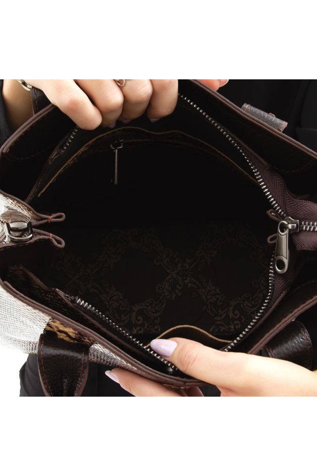 Women's Leather Shoulder Bag 898 586 Bn Canta Sk 22/23
