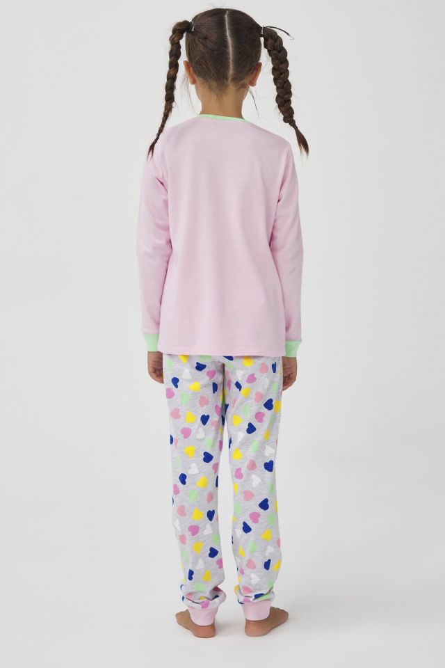 Kız Çocuk Artist 2li Pijama Takımı