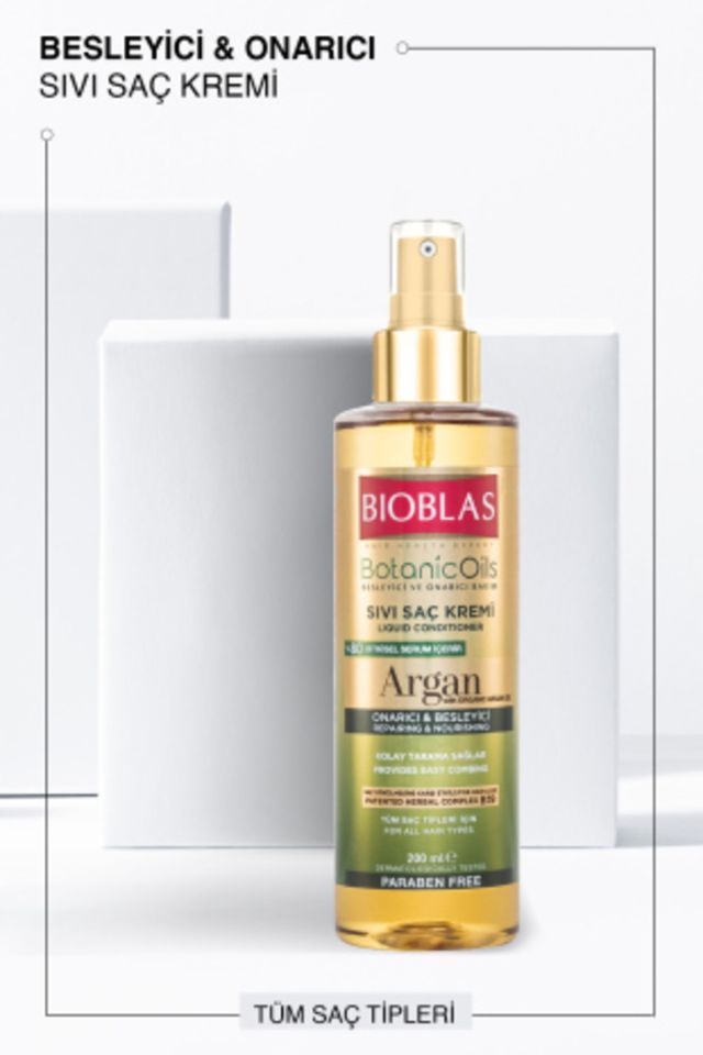 Botanic Oils Argan Oil Liquid Conditioner 200 Ml Repair Conditioner