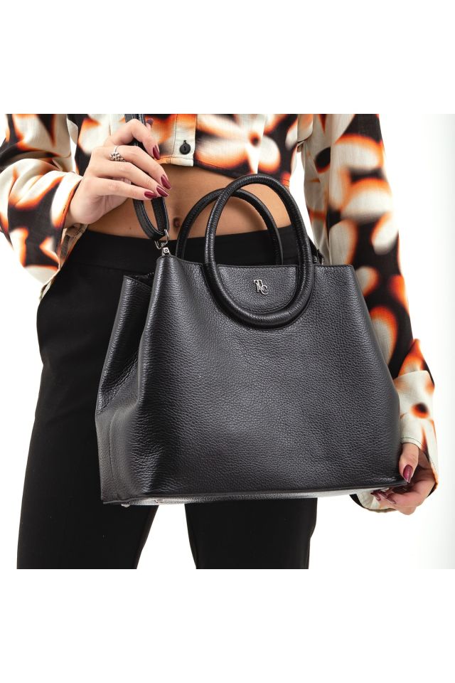 Women's Leather Shoulder Bag 898 6050 Bn Canta Sk 22/23
