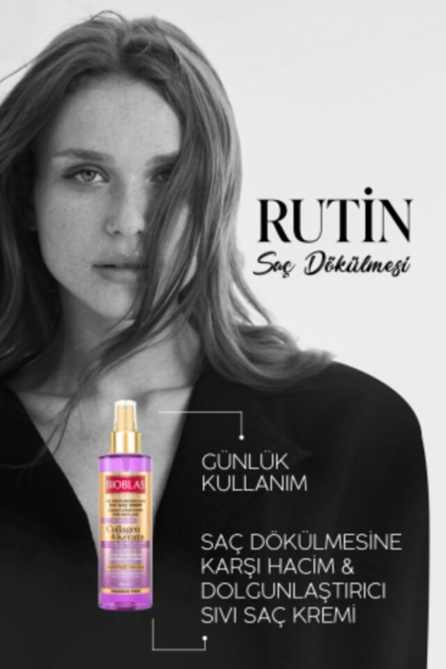 Sıvı Saç Kremi Kolajen+Keratin 200ml