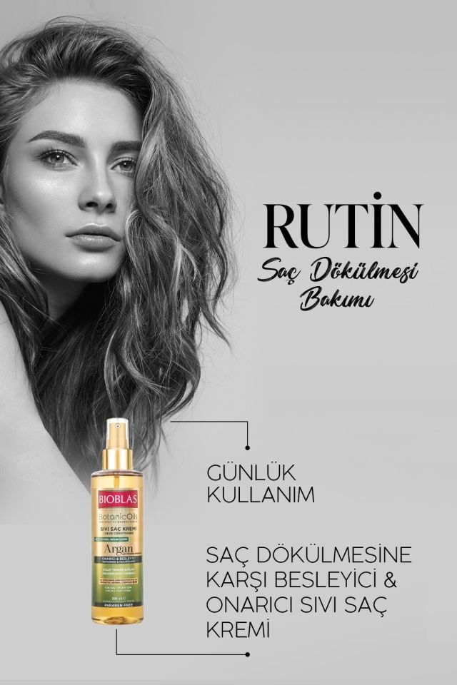 Botanıc Oils Argan Yağlı Sıvı Saç Kremi Sprey 200 Ml