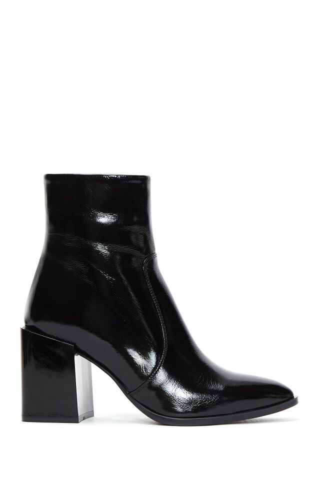 Women's Leather Heeled Boots