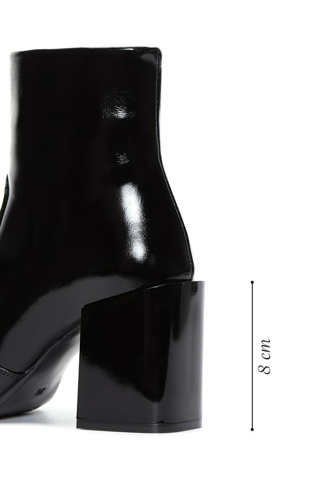 Women's Leather Heeled Boots