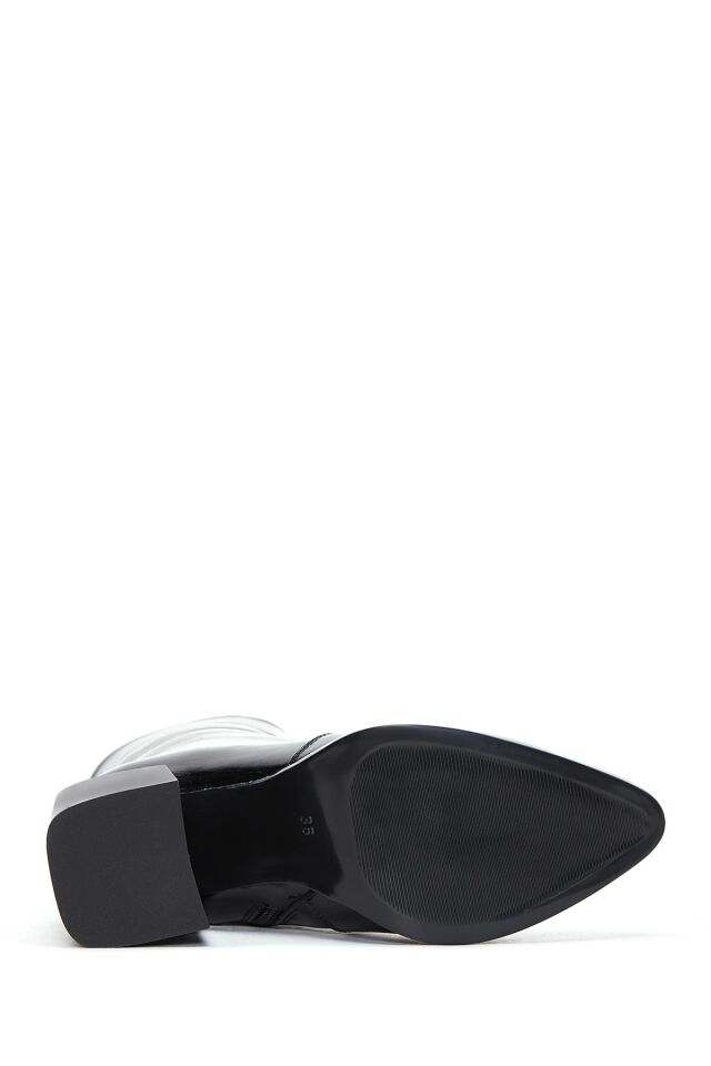 Women's Leather Heeled Boots