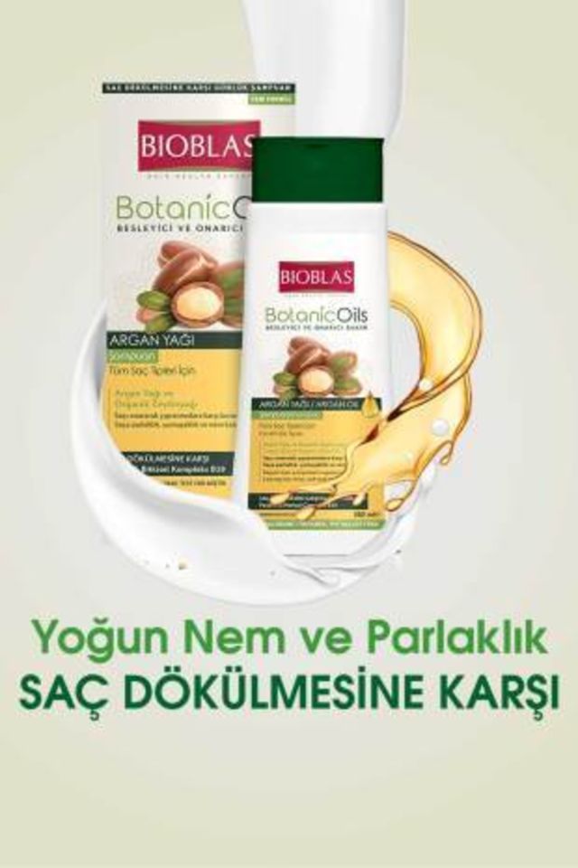 Botanic Oils Argan Şampuan 360 ml