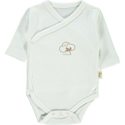 Baby Snaps Badi 0-6 Months Ecru