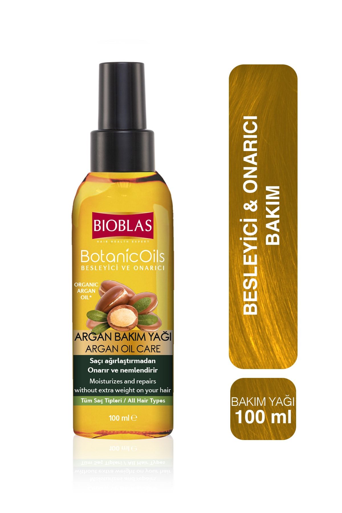 Argan Bakım Yağı 100 ml  - Onarıcı Bakım Yağı