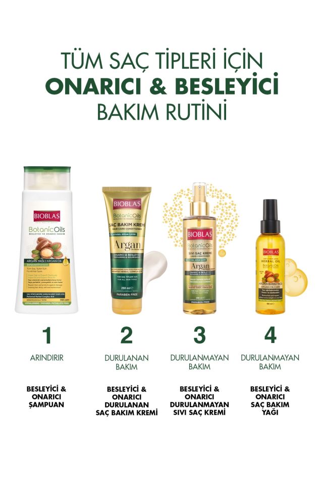 Argan Bakım Yağı 100 ml  - Onarıcı Bakım Yağı