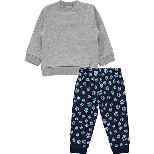 Pengim Baby Boy Suit 6-18 Months Gray