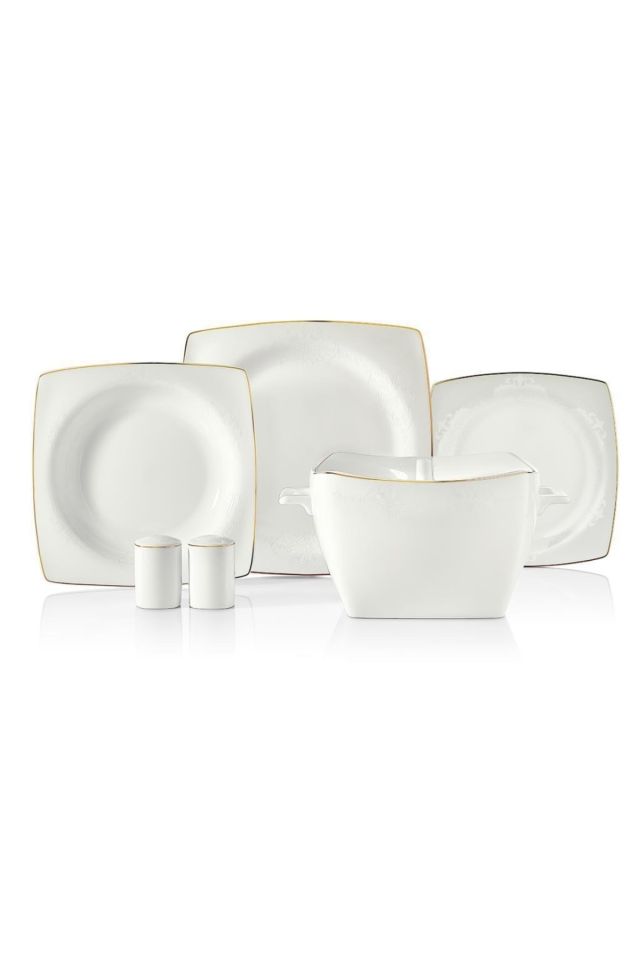 Bone Selection 12 Person 60 Piece Dinnerware Set