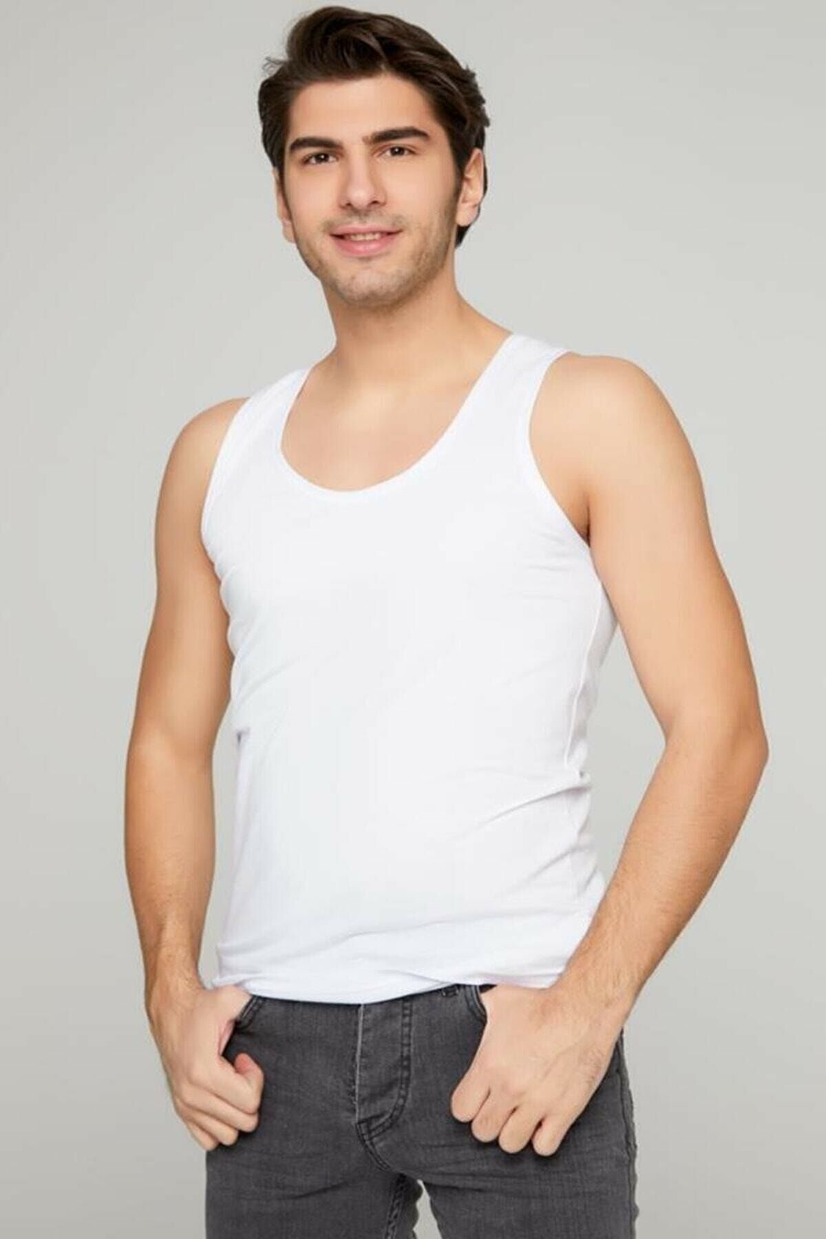 Men's White Athlete 100% Cotton 7 Pack