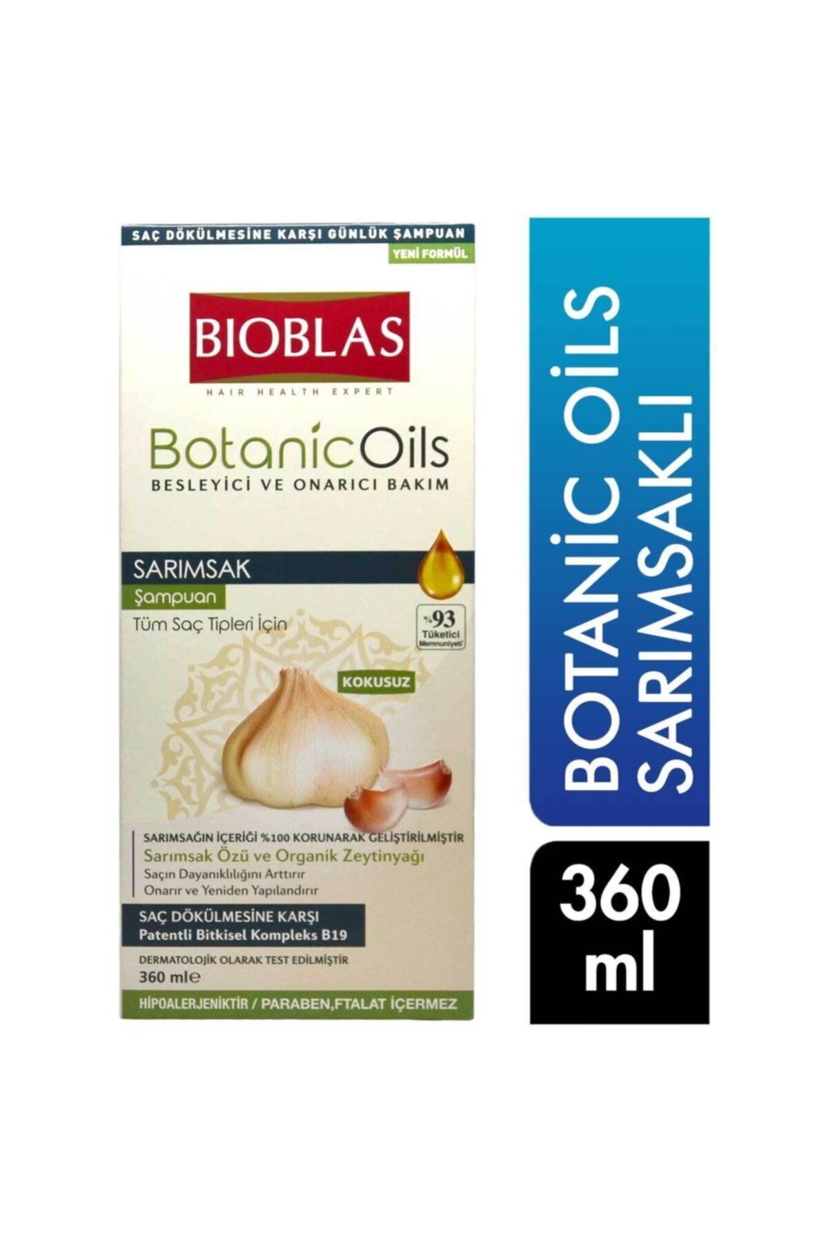 Şampuan 360 Ml Sarımsaklı