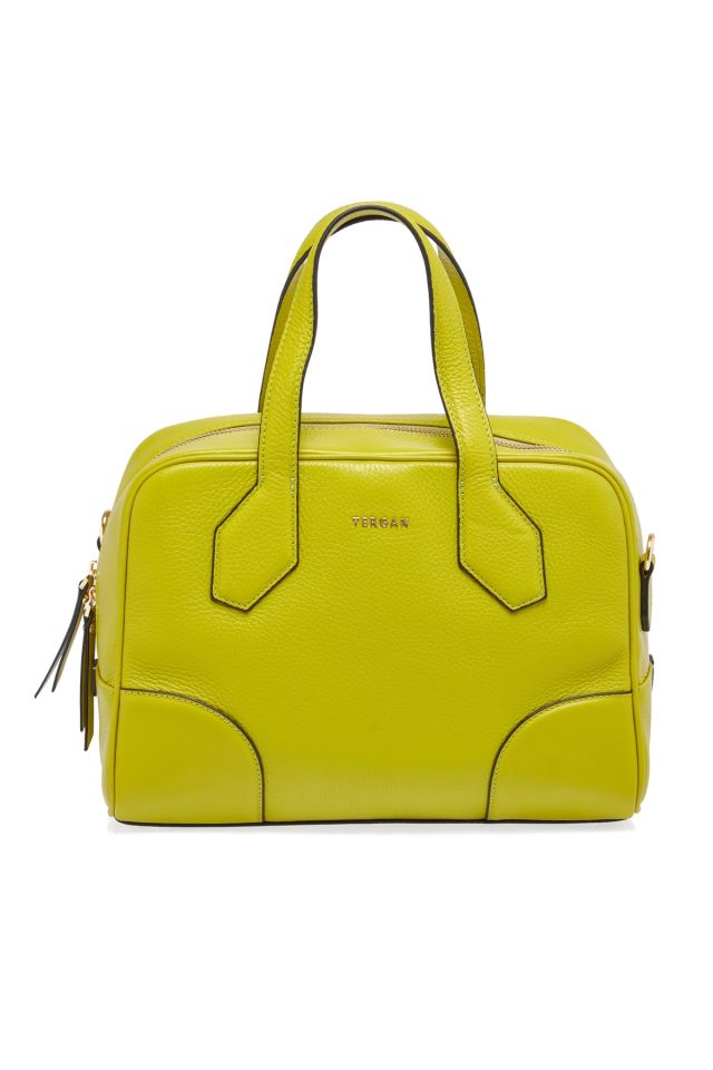 Yellow Leather Women's Bag 79951s7y