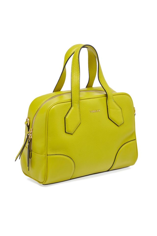Yellow Leather Women's Bag 79951s7y