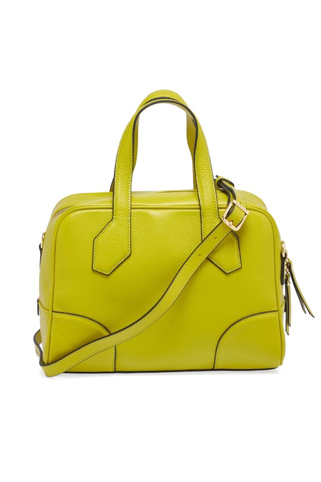 Yellow Leather Women's Bag 79951s7y