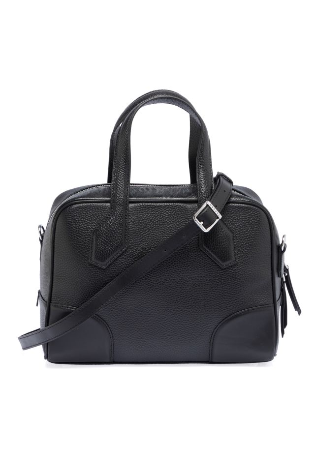 Black Leather Women's Bag 79951d3h