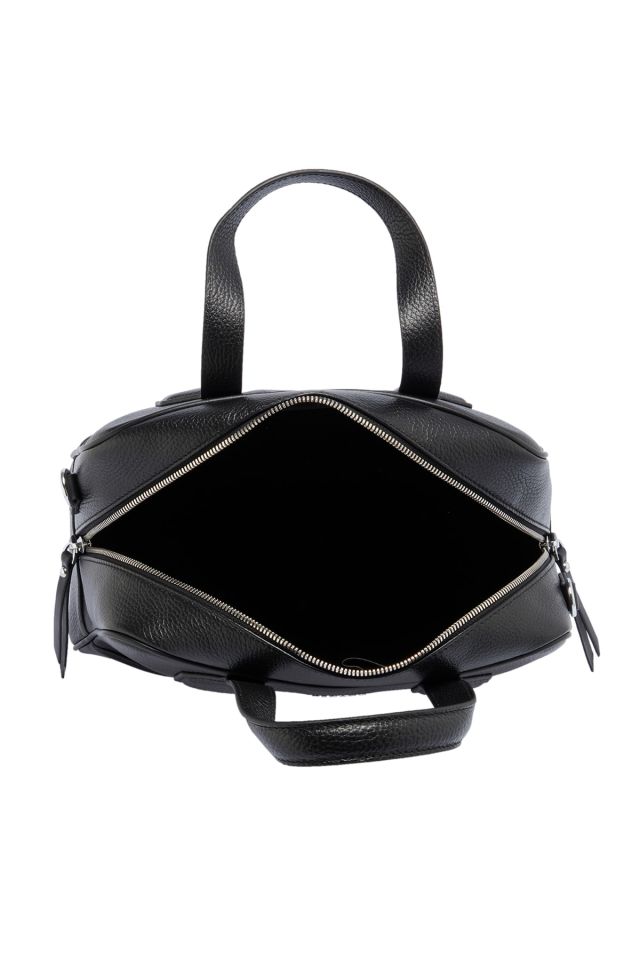 Black Leather Women's Bag 79951d3h