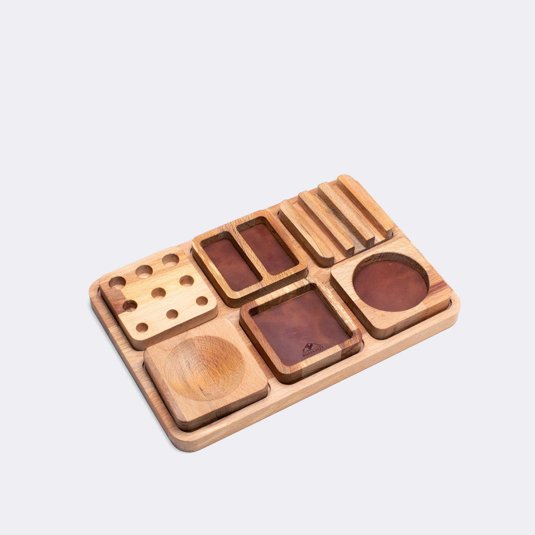 Desktop Modular Wooden Tray - Alabanda