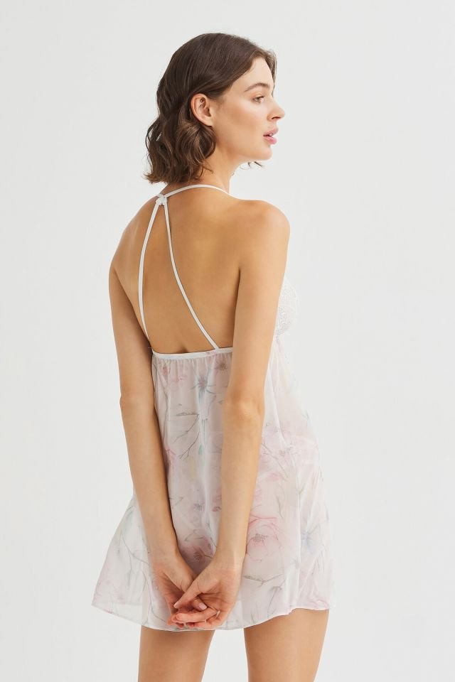 Snow White Bridal Pale Bloom Dress