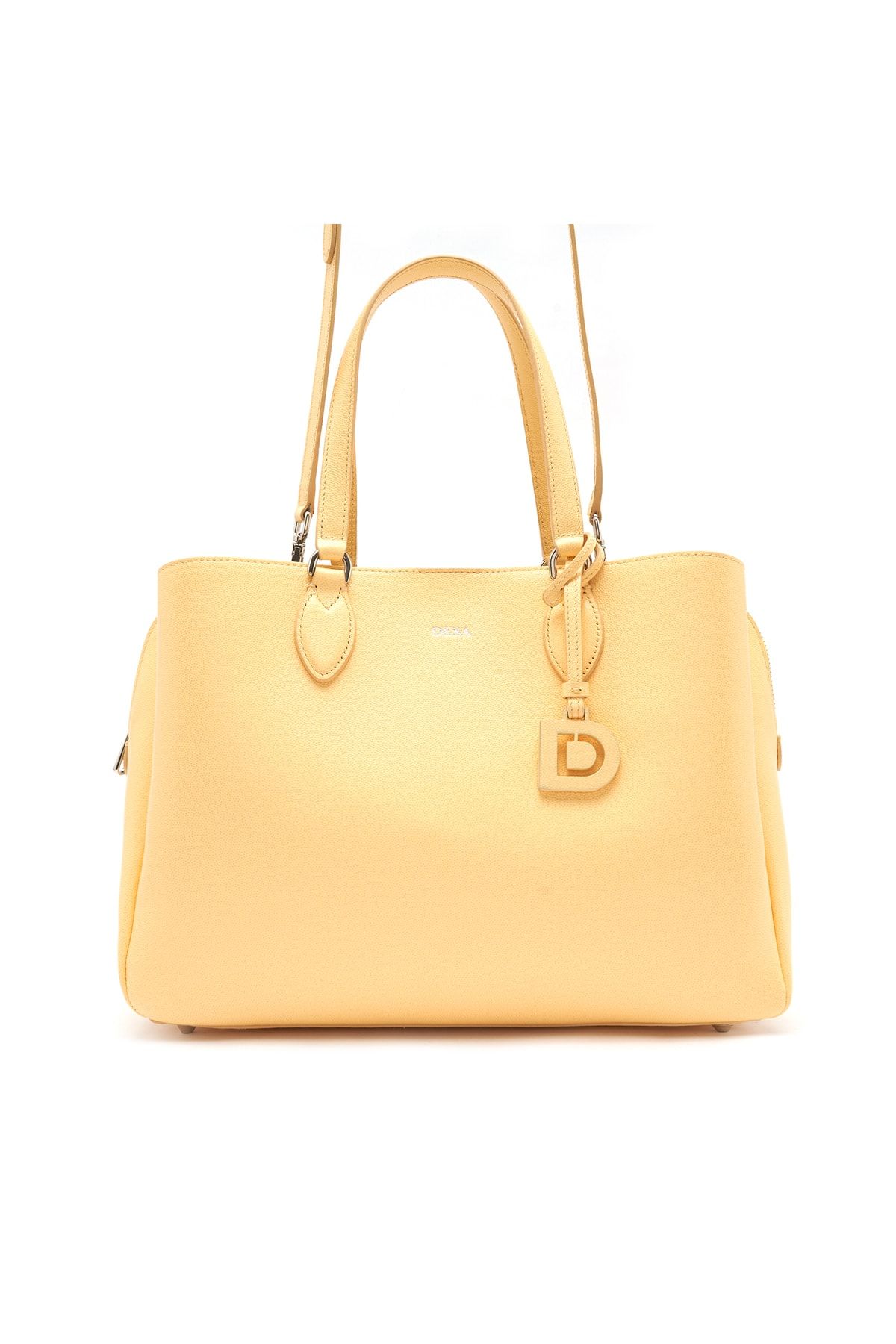 Ehren Yellow Women's Leather Shoulder Bag