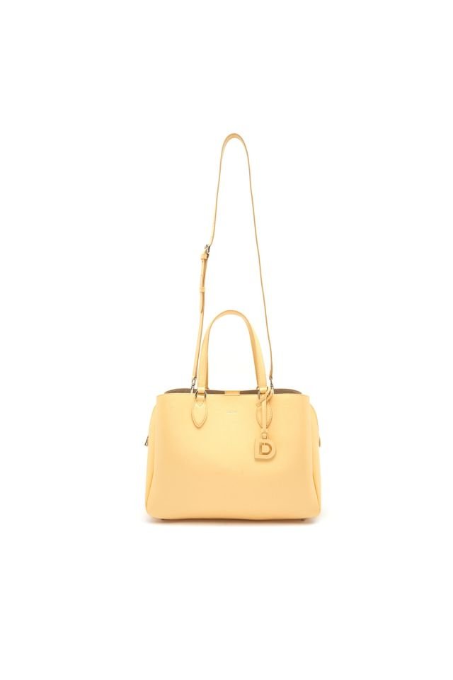 Ehren Yellow Women's Leather Shoulder Bag
